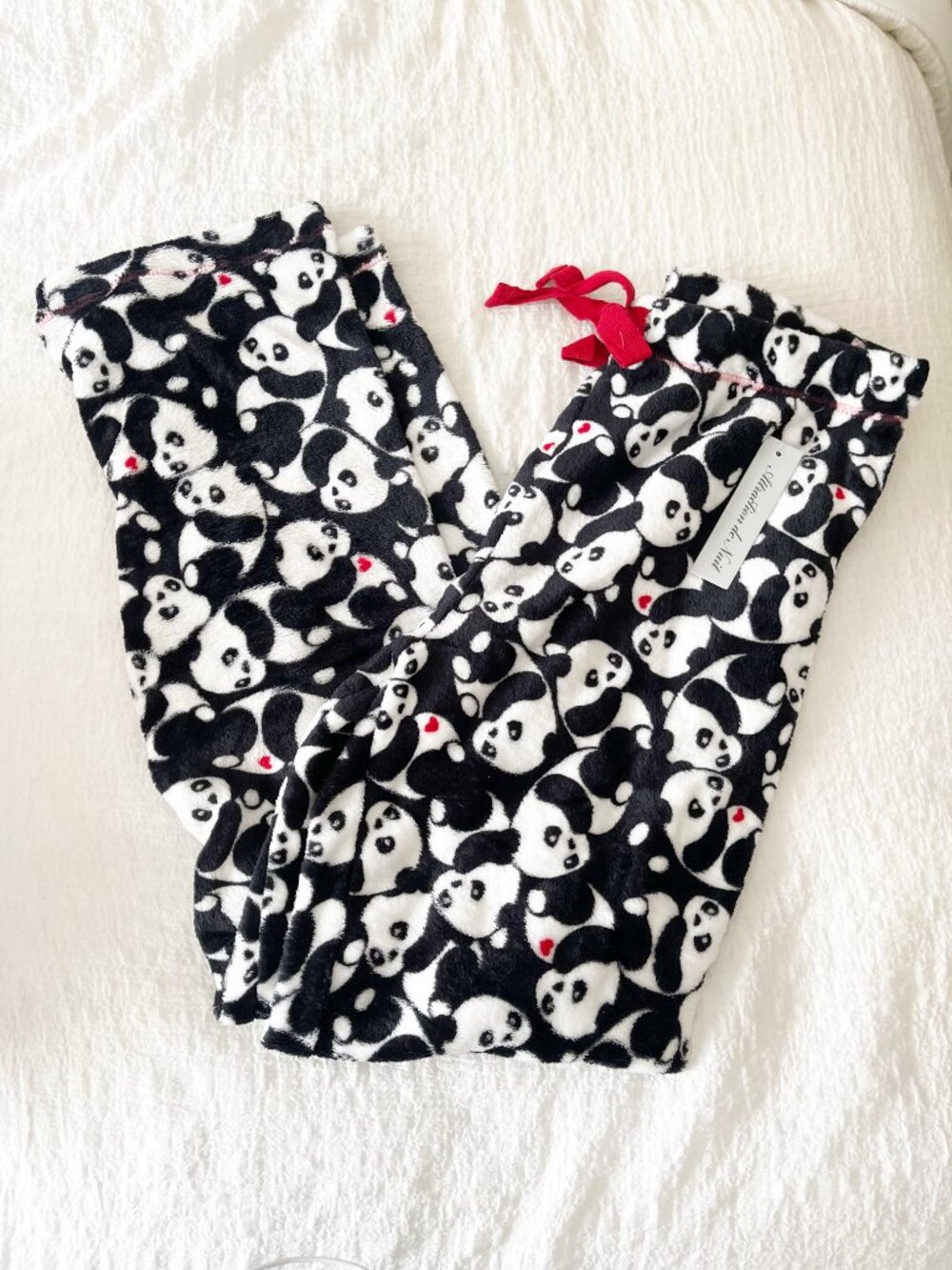 ✨ NWT Set of Panda Pajama Pants + Eye Mask | The Creme Shop / Attraction de Nuit